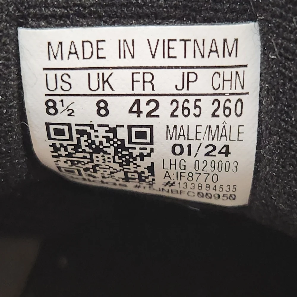 ADIDAS Originals Campus 00s Sneaker in Core Black & Charcoal, Men's 8.5 - Picture 7 of 11